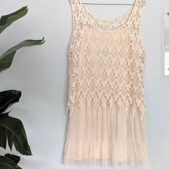 Hazel Cream Lace Dress - Picture 1 of 7